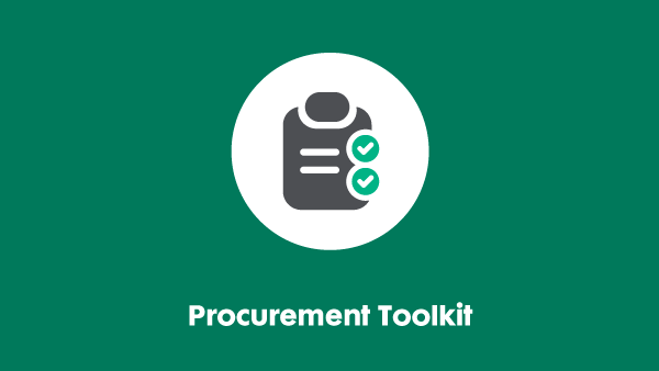 Procurement Toolkit banner image.