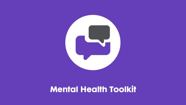 Mental Health Toolkit banner image.