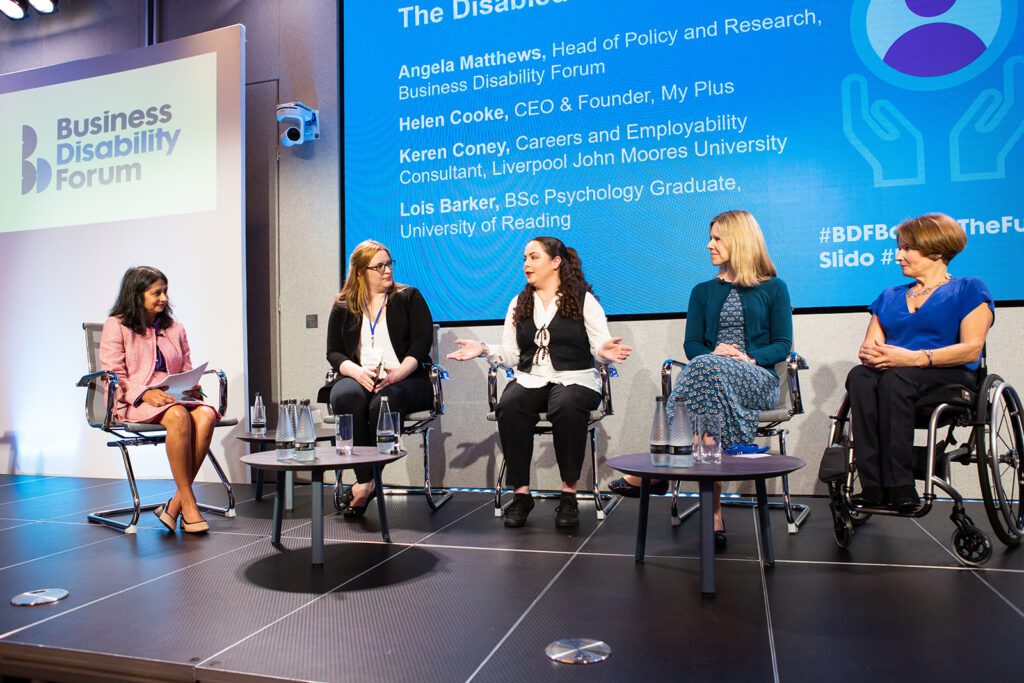 The panellists of the Disabled Graduate session of our 2023 Annual Conference.