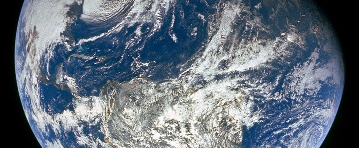 Picture of earth from space