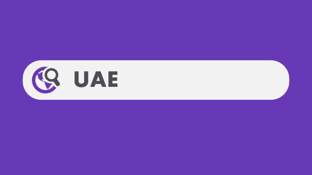 UAE banner image.